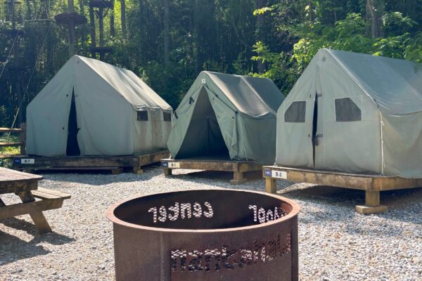 Platform Tent Camping
