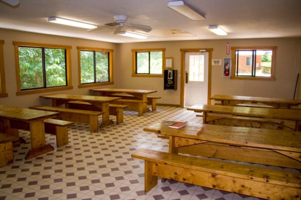 bunkhouses dining area