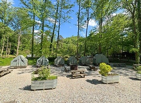 Platform Tent Camping