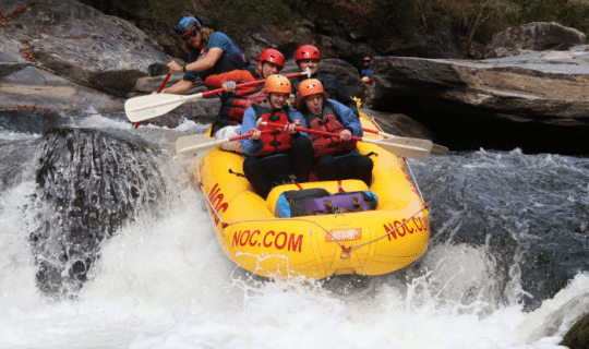 Fall on the Chattooga River
