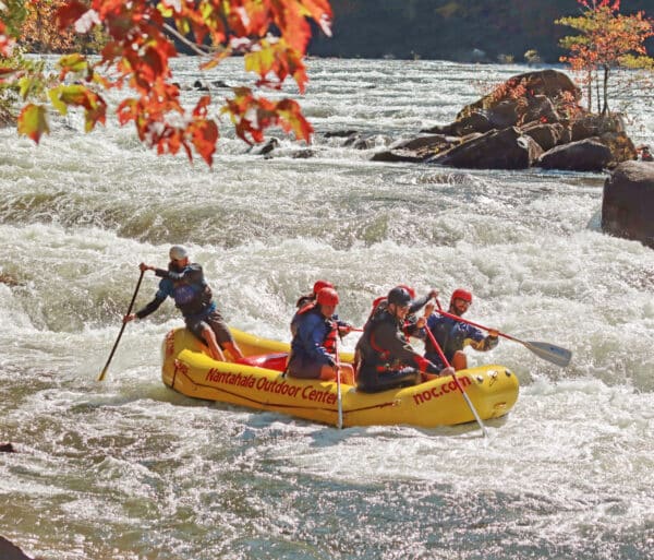 Ocoee River in the Fall