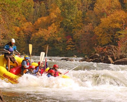 Ocoee River in the Fall