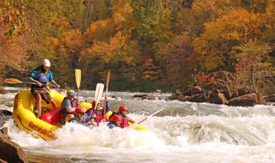 Ocoee River in the Fall