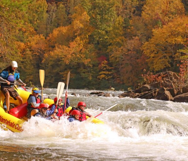 Ocoee River in the Fall