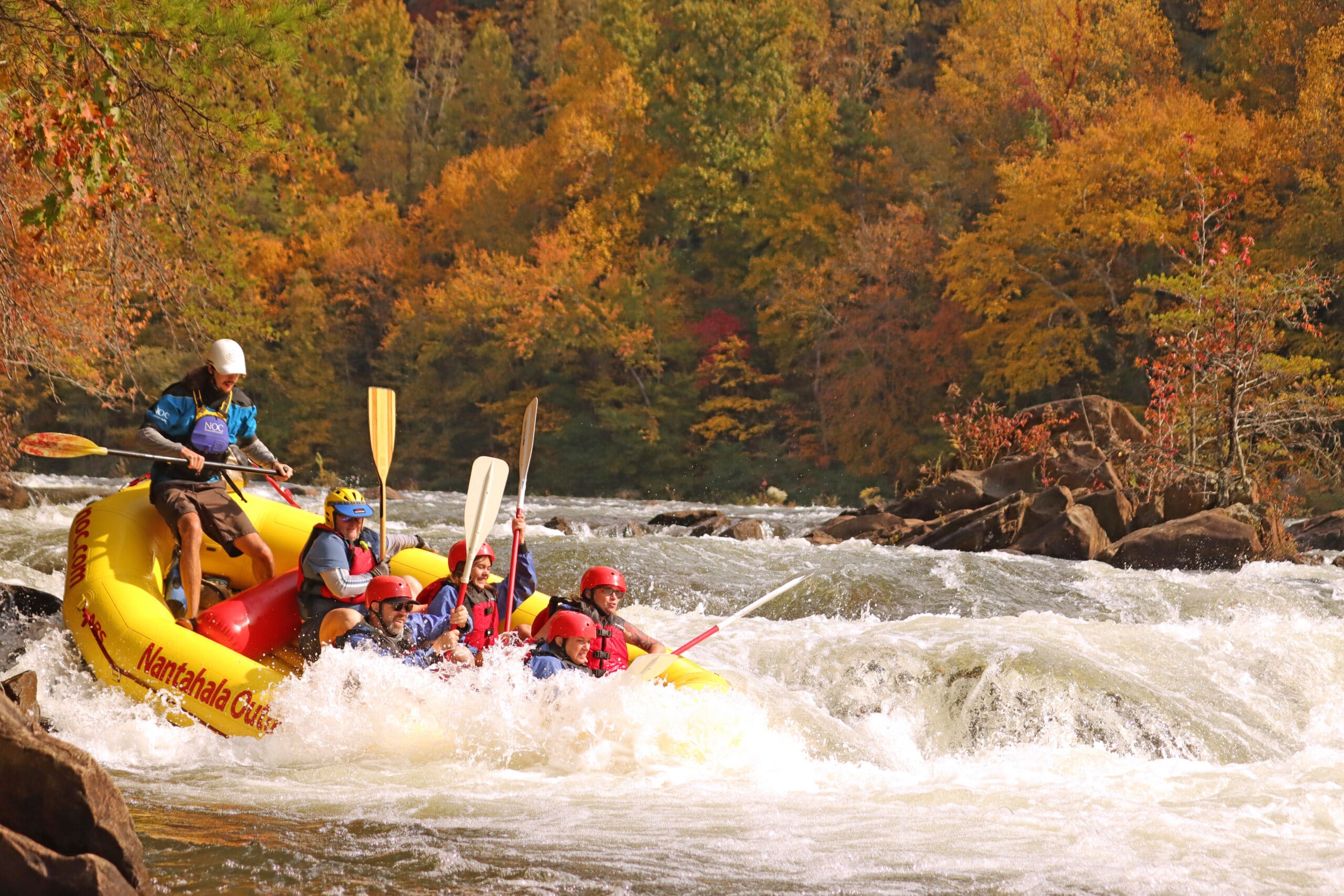 Ocoee River in the Fall