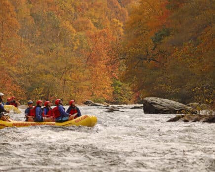 Ocoee River in the Fall