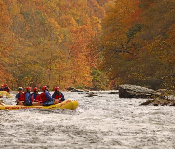 Ocoee River in the Fall