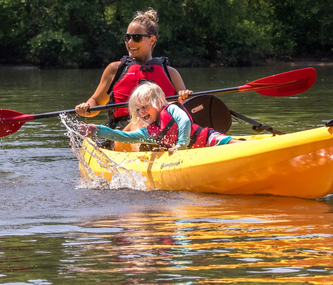 Kayak rentals on the Chattahoochee River in Roswell, Ga NOC