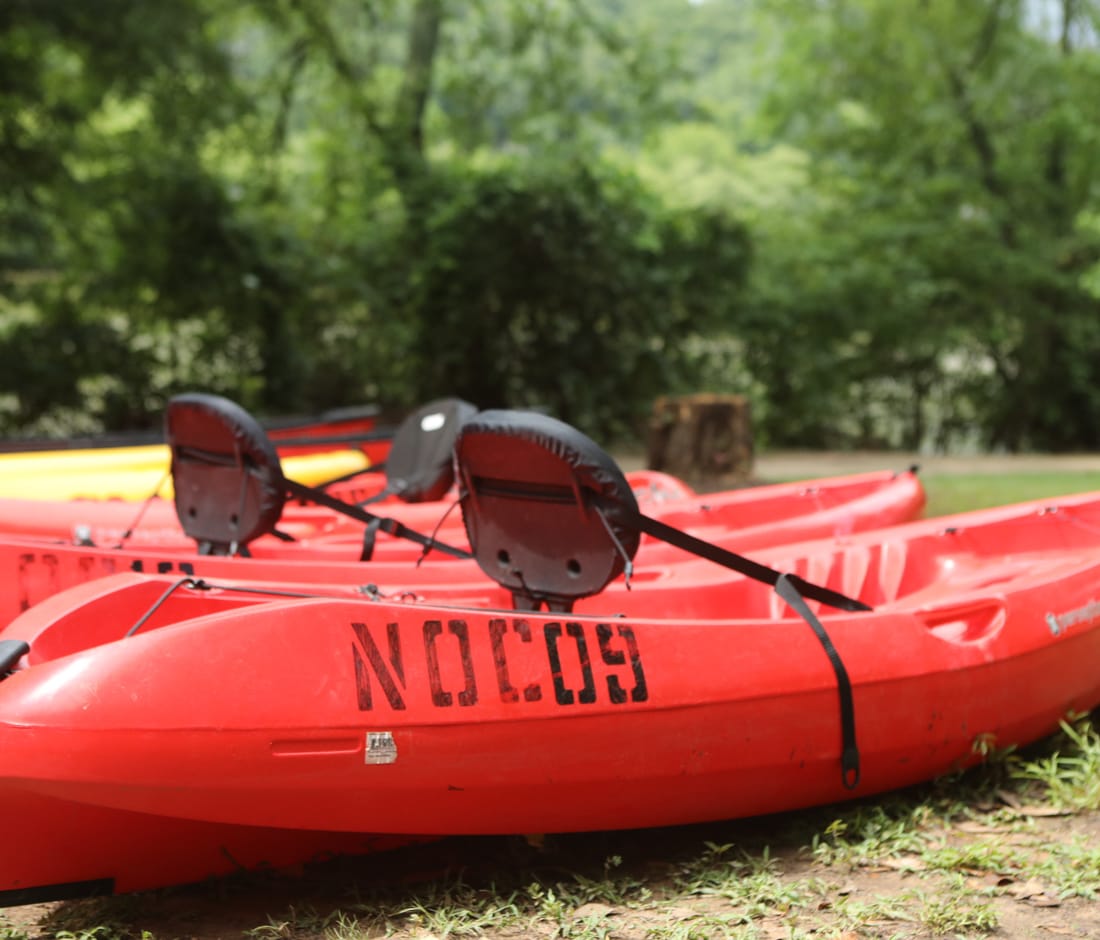 Kayak rentals on the Chattahoochee River in Roswell, Ga NOC