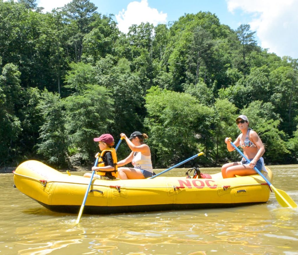 Chattahoochee River Rafting Roswell Nantahala Outdoor Center