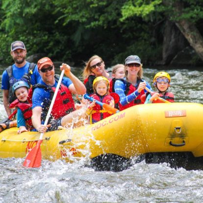 Lower Pigeon River Rafting trip