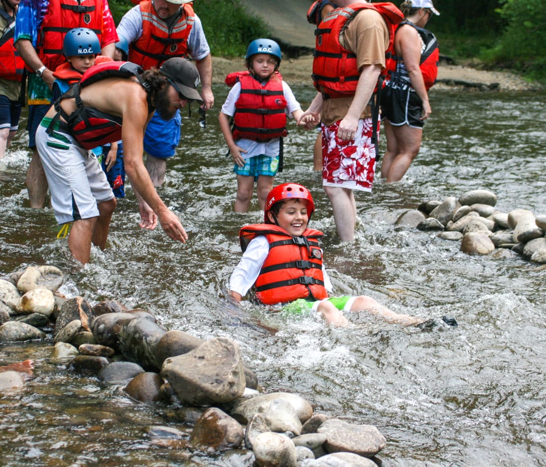 Lower Pigeon River Rafting 