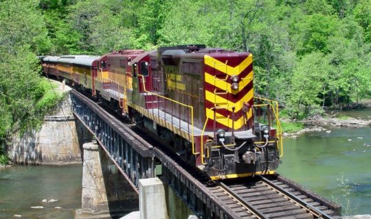 Train on the Rapid Transit: Rafting & Train Excursion Package trip