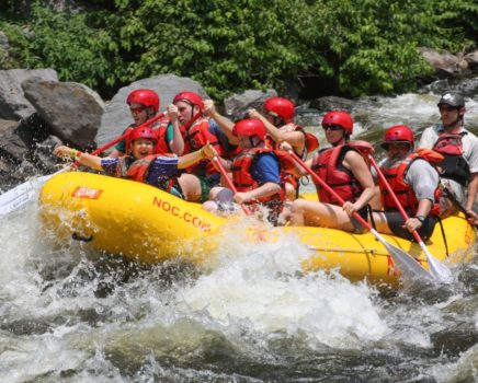 Rafters on the Smoky Mountain Adventure trip