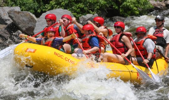 Rafters on the Smoky Mountain Adventure trip