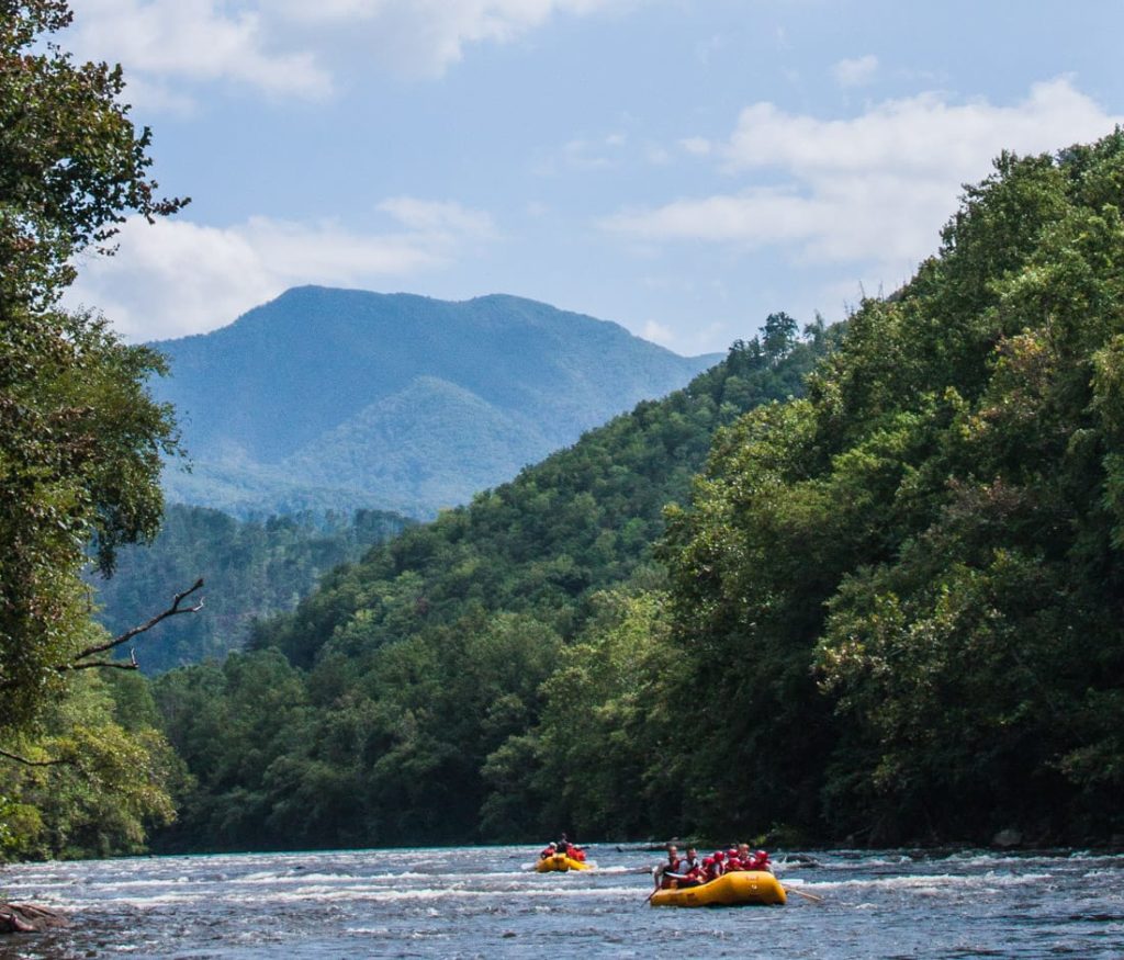 Upper Pigeon River Rafting Nantahala Outdoor Center