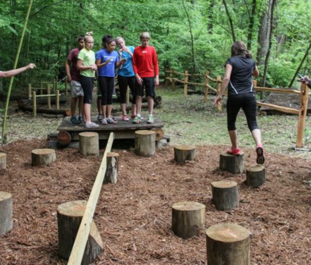 Team Building Obstacle Course | Nantahala Outdoor Center