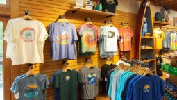 interior of the NOC Outfitter's Store