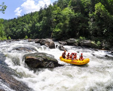 Whitewater rafting on the Chattooga River - Rafting near me