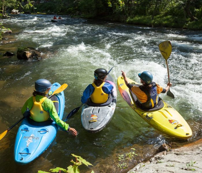 ACA Whitewater Kayak Instructor Training | NOC