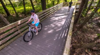 Biking in Roswell, Georgia