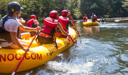 whitewater rafting on the Chattooga River