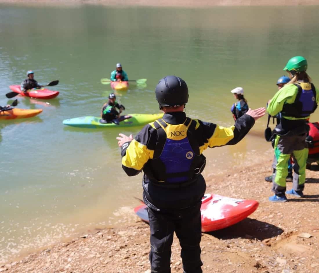 Kids Whitewater Kayaking in Atlanta GA NOC