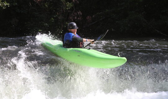 Kayaker on the Cheoah River