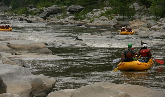 Rafters on the Ocoee River