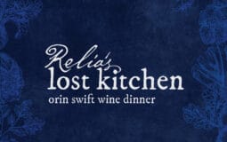 Relia's Lost Kitchen Orin Swift