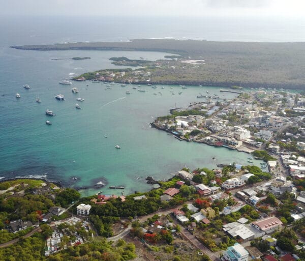 Galapagos Travel Aerial View