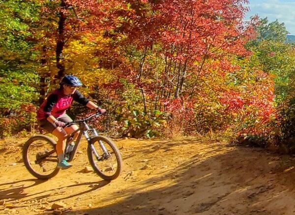 Mountain Biking in the fall