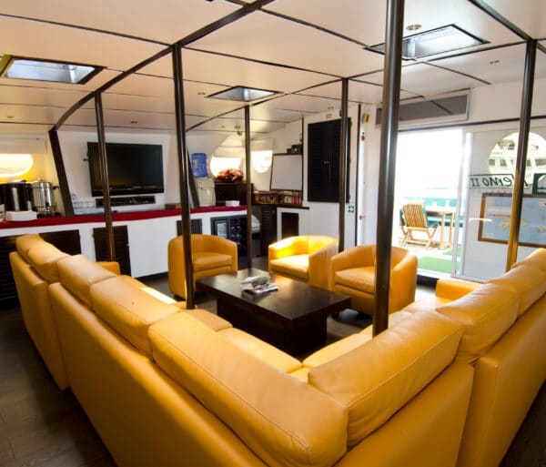 Galapagos Catamaran Lounge