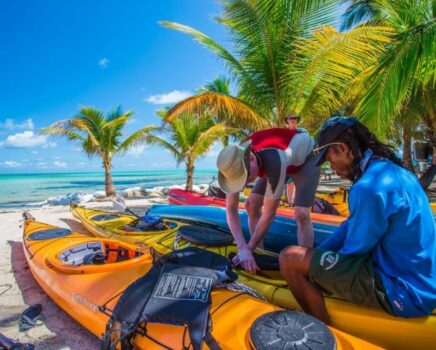 Belize kayaking
