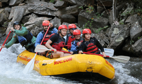 Nantahala River Rafting in North Carolina