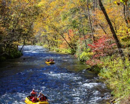 Nantahala Rafting in the Fall