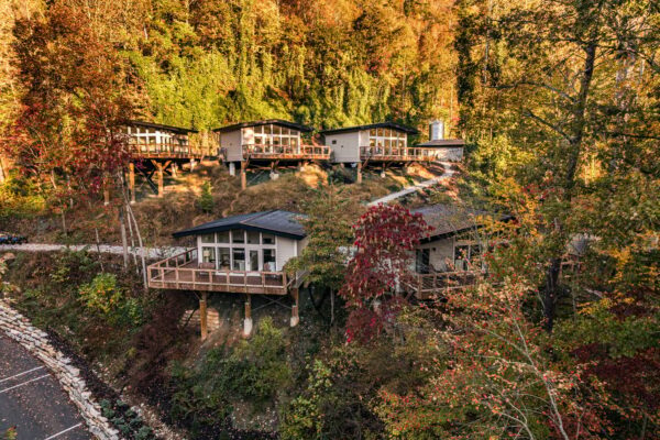 Hemlocks Aerial Fall view