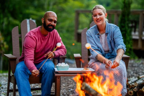 Hemlocks fire pit