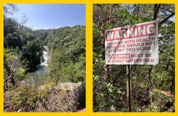 Tallulah Gorge Sign