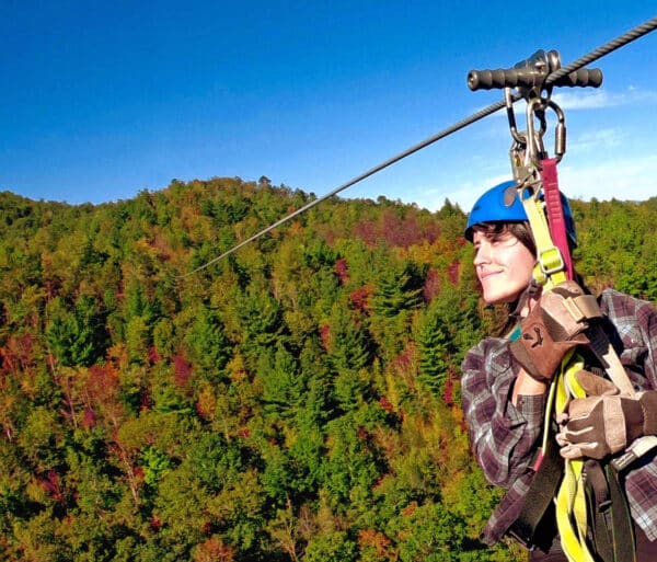Mountaintop Zip Line Lite - Nantahala Outdoor Center