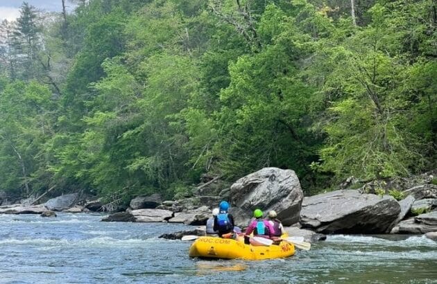 Chattooga River in North Georgia