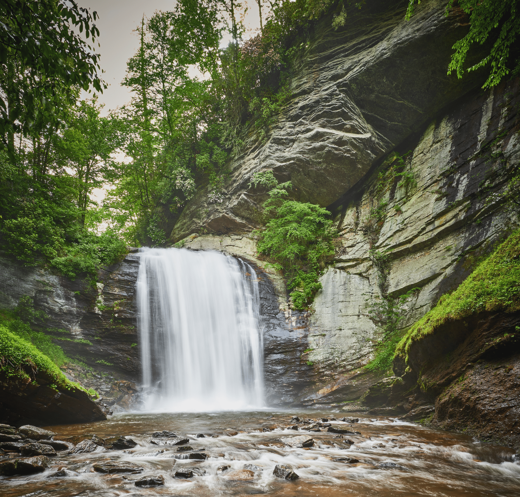 Looking Glass Falls, Brevard NC