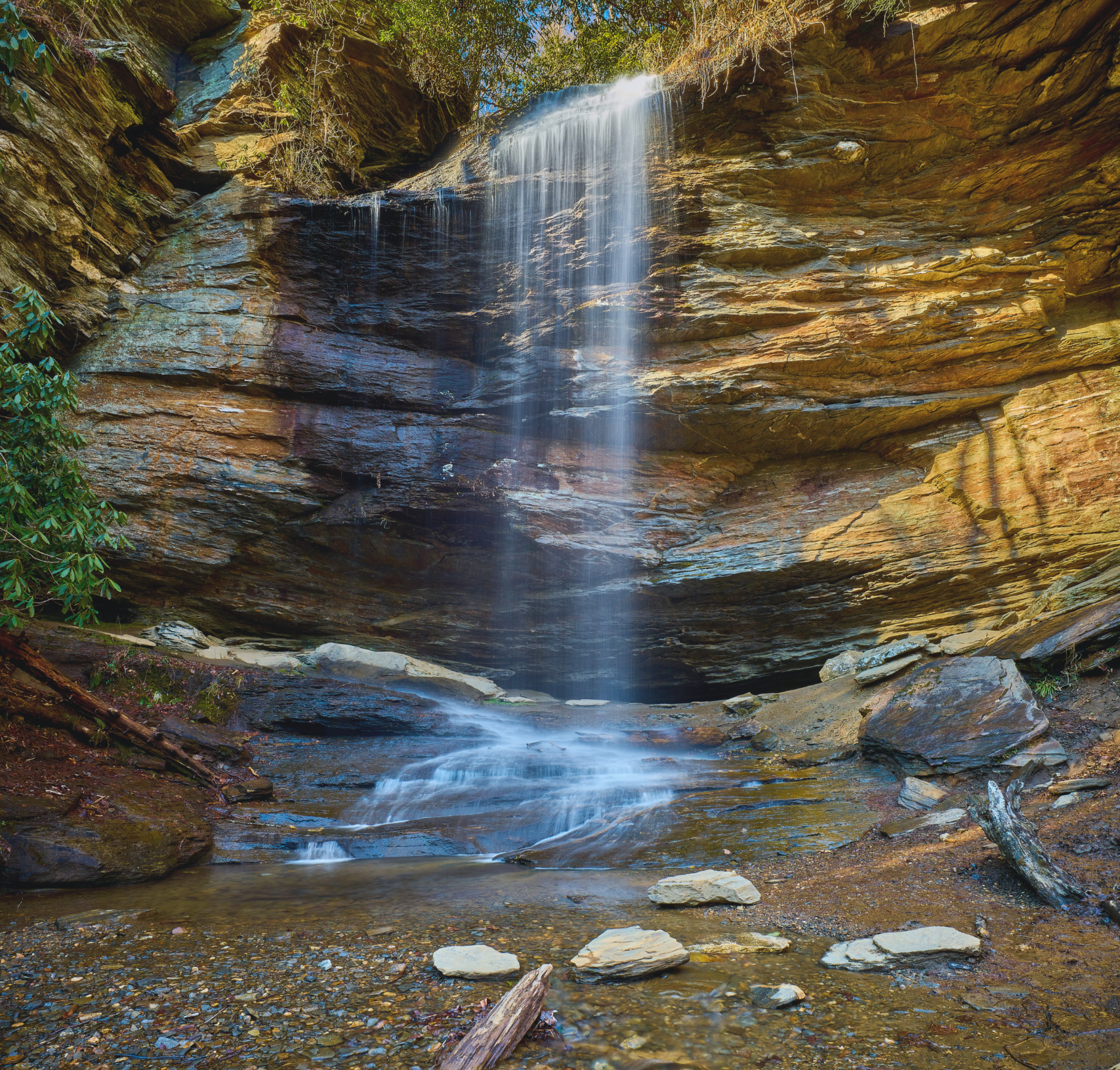 Moore Cove Falls, Pisgah National Forest
