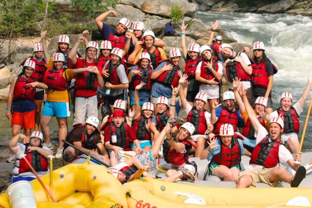 Group of Students on a School Trip
