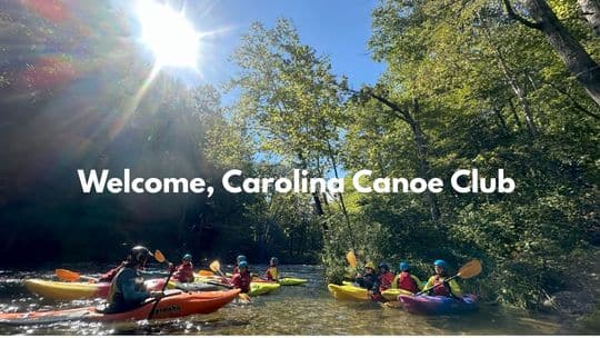 Welcome image for Carolina Canoe Club