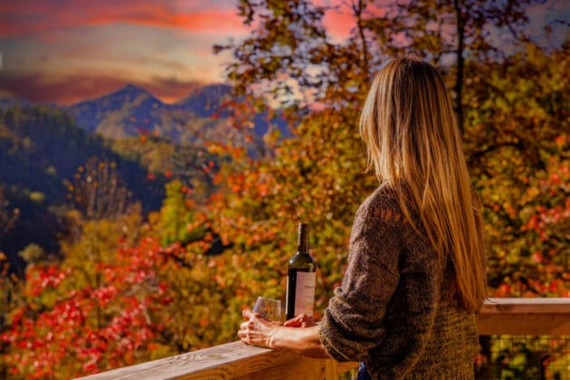 Autumn Views from Hemlocks