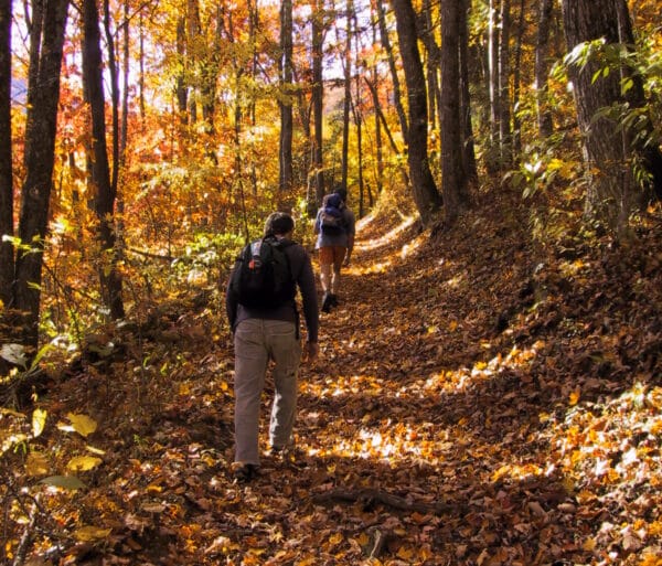 Fall hiking