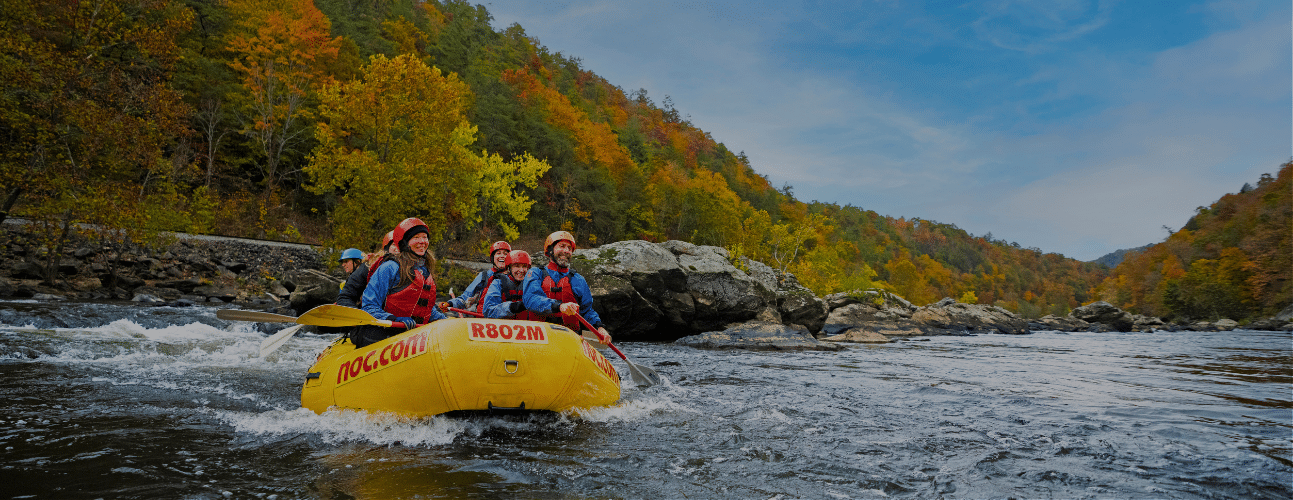 Fall Rafting French Broad