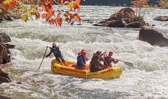 Ocoee River in Fall