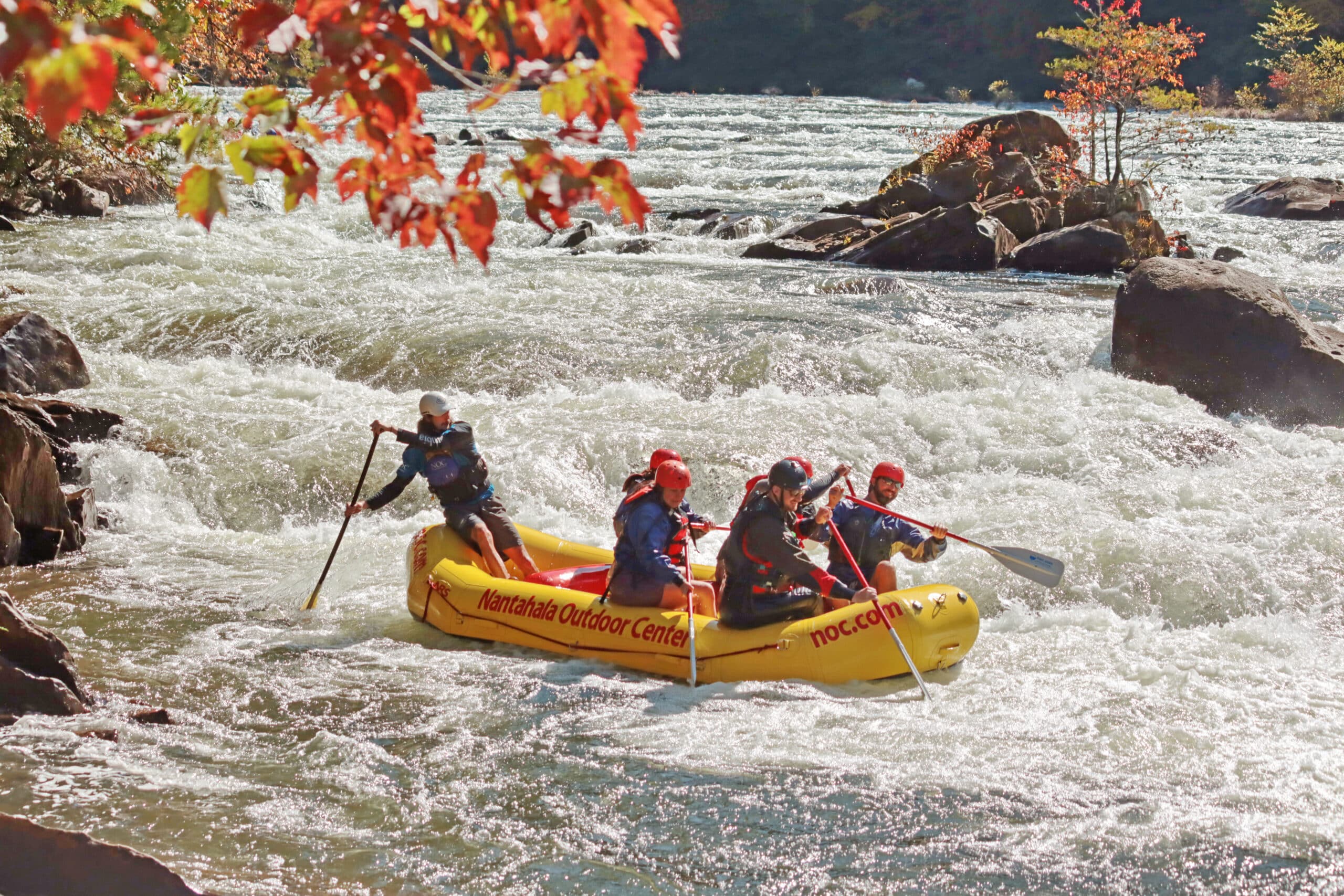 Ocoee River in Fall
